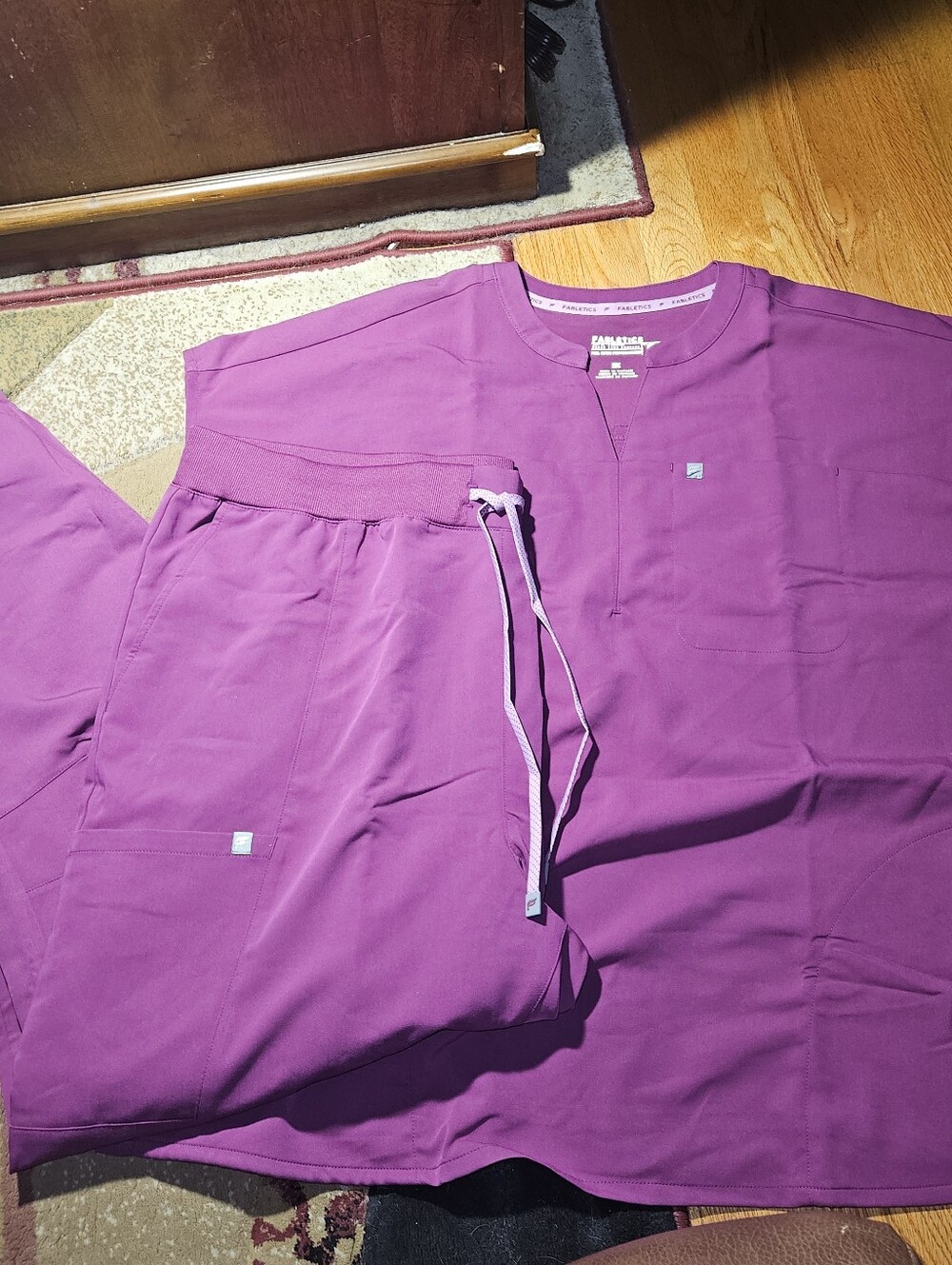 Purple Fabletics Scrubs